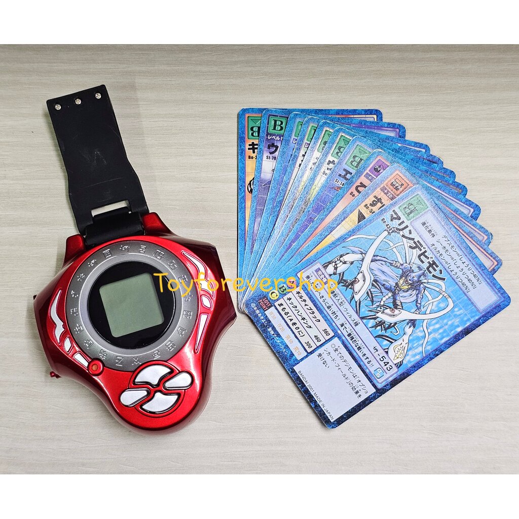 Digimon Digivice D-Power Ver.3.1 Eng สีแดง สวยมาก แท้ ดิจิมอน ดิจิไวซ์