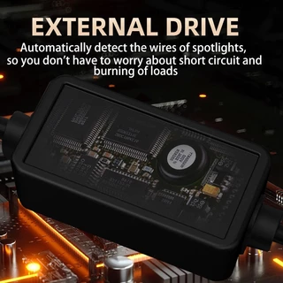 Motowolf ไฟสปอตไลท์ LED พรีเมี่ยม สําหรับติดด้านหน้ารถมอเตอร์ไซค์ MDL5004