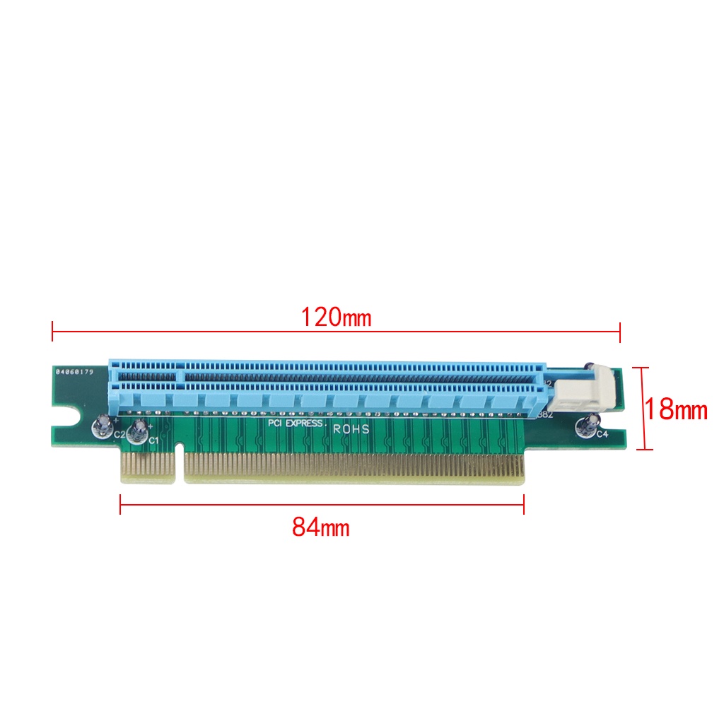 Jmt PCIE อะแดปเตอร์การ์ดไรเซอร์ มุมขวา 90 องศา 180 องศา Pci-E Pci-Express 16X สําหรับเซิร์ฟเวอร์ 1U ราคา ถูกที่สุด ดีลบีเคเค แกลเลอรีภาพที่ 3