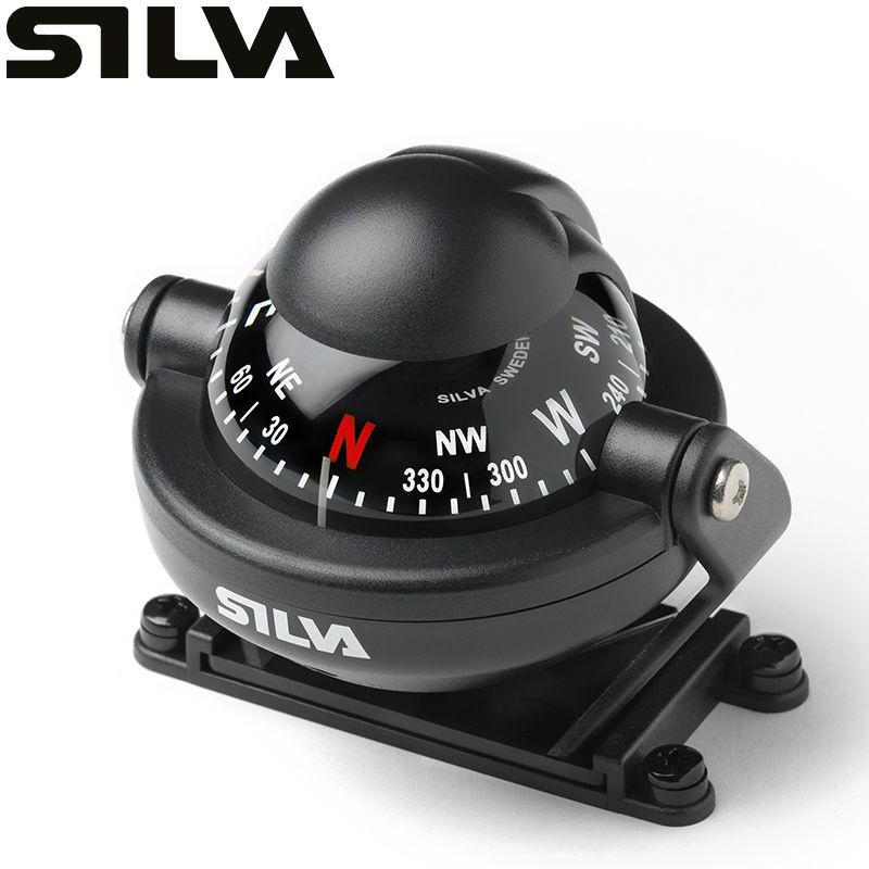 สวีเดน SILVA SILVA เรือ Kayak การป้องกันทิศทางเข็มทิศทรงกลมส่องสว่าง C58