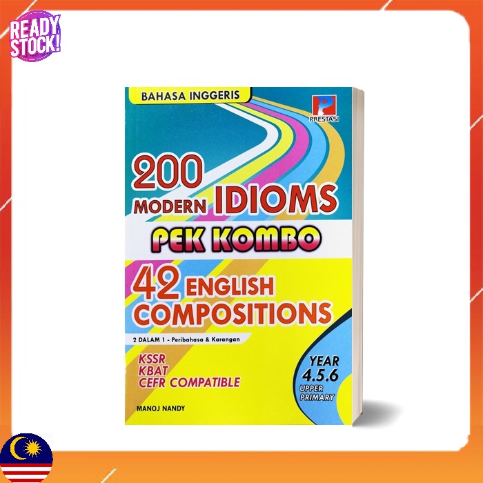 Buku Pek Combo 200 Modern Idioms &amp; 42 ส่วนประกอบภาษาอังกฤษ (ใหม่ 2021)