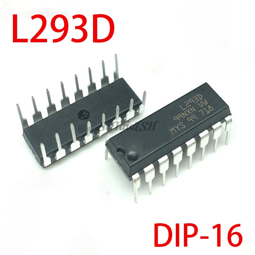 5PCS L293D DIP16 L293 DIP 293D DIP-16 ใหม่และต้นฉบับ IC IC