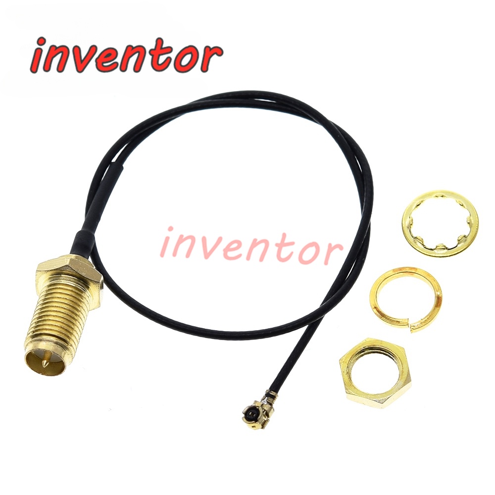 สายเคเบิลเชื่อมต่อ SMA ตัวผู้ เป็น uFL/u.FL/IPX/IPEX RF หรือ NO 1.13 มม. 20 ซม. RG178