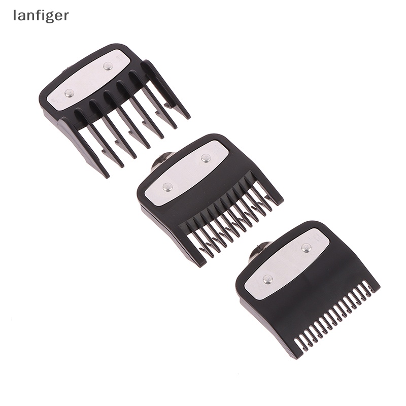 Lanf 3 ชิ้น Hair Guards ท่องเที่ยวหวี Trimmer Cutg คู่มือเครื่องมือจัดแต่งทรงผมสิ่งที่แนบมาใช้งานร่วมกับ 1.5 มิลลิเมตร 3 มิลลิเมตร 4.5 มิลลิเมตร EN - รูปที่ 5