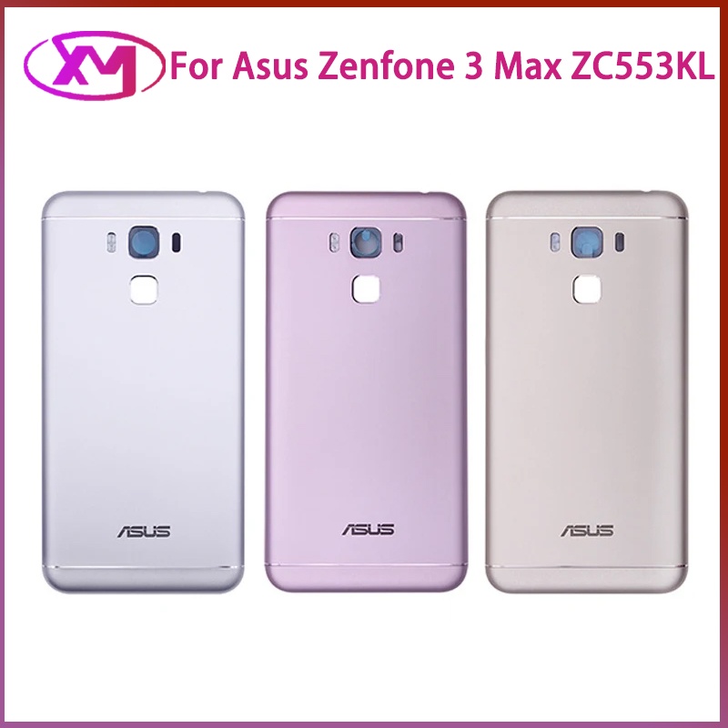 อะไหล่ฝาครอบแบตเตอรี่ด้านหลัง อุปกรณ์เสริม สําหรับ Asus Zenfone 3 Max ZC553KL
