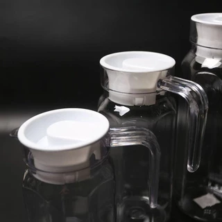 MELODYGOODS1FJ ฝาปิด,พลาสติก 7.6 ซม.ขวดปลั๊ก, Non Splash อุปกรณ์เสริมแก้วน้ํา Carafe รั่วหลักฐานหมวกสําหรับเหยือก Bistro