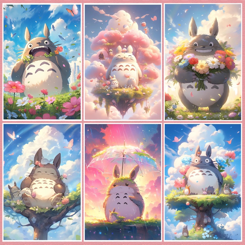 พร้อมส่ง 【Totoro】Jigsaw Puzzle ไม้จิ๊กซอว์ 300-1000 ชิ้นจิ๊กซอว์เด็กจิ๊กซอว์ผู้ใหญ่จิ๊กซอว์พัฒนาสมองจิ๊กซอว์อะนิเมะชายหญิงจิ๊กซอว์ของขวัญวันเกิดจิ๊กซอว์