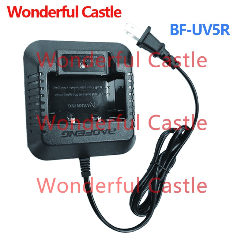 【Hlcm】อะไหล่ที่ชาร์จแบตเตอรี่ Uv5R Usb สําหรับวิทยุสื่อสาร  Uv-5R Uv-5Re Dm-5R