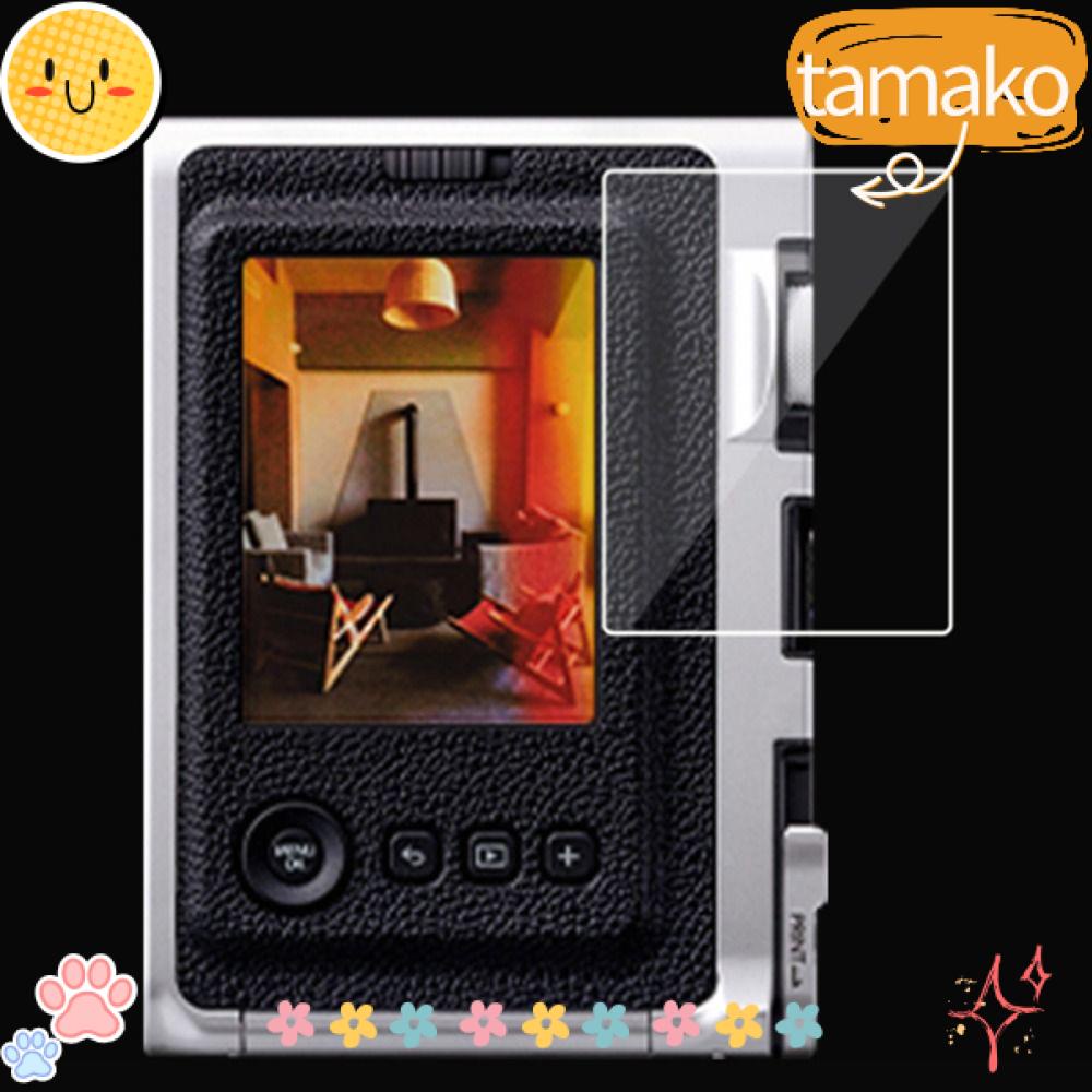 TAMAKO ป้องกันหน้าจอ Premium 9H ความแข็ง 2.5D ฟิล์มป้องกันสําหรับ Fujifilm instax mini EVO