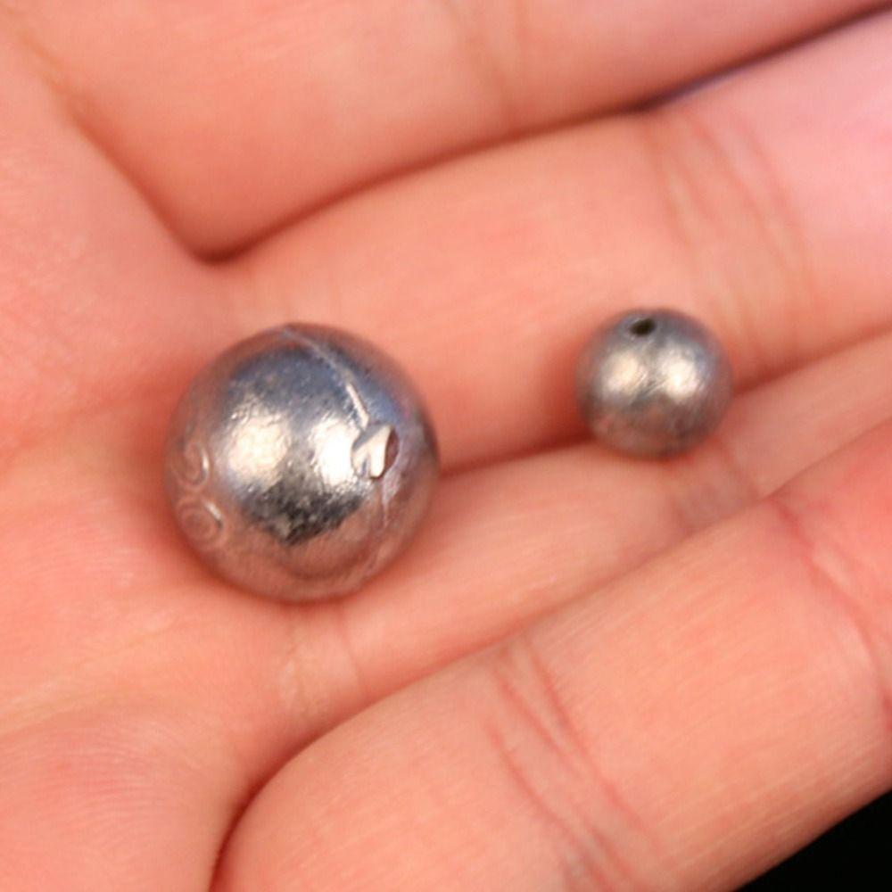 Yueji ตะกั่วถ่วงน้ําหนัก 1 กรัม 2 กรัม 3 กรัม 4 กรัม 5 กรัม 6 กรัม 7.5 กรัม 9 กรัม 10 กรัม 2023 สําหรับตกปลา 10 ชิ้น