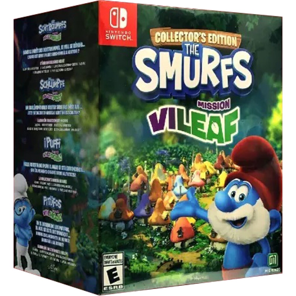 (พร้อมส่ง)Nintendo Switch : The Smurfs - Mission Vileaf Collector's Edition (US)(Z1)(มือ1)
