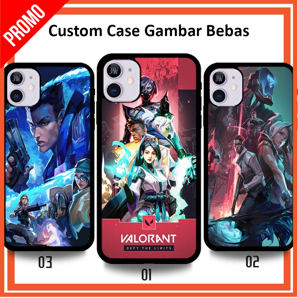 กรณีที่กําหนดเอง Valorant ปลอก Hp Oppo Reno 5F 5 3 4 PRO 2F 4F A1K A15 A15S A54 A55 A74 A31 A53 2020