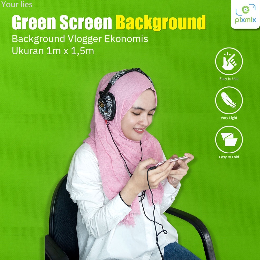 Green Screen For Photo And Video Background Thick Material