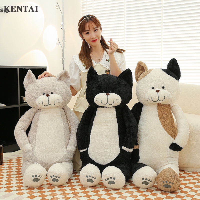 Kt MC Davi ตุ๊กตาแมวนอนหลับ พร้อมหมอนยาว สําหรับเด็ก