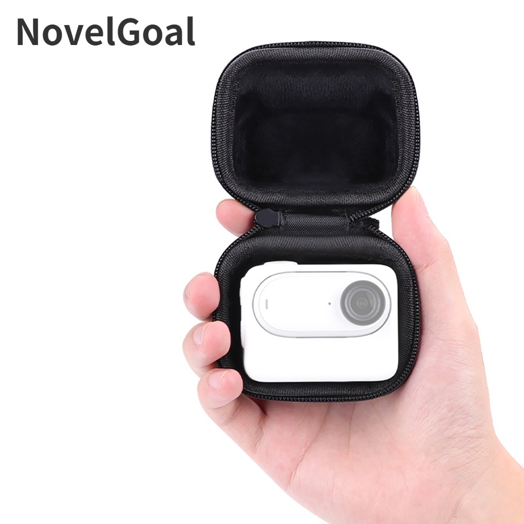 Novelgoal กระเป๋าเคส EVA ขนาดเล็ก แบบพกพา สําหรับกล้องแอคชั่น Insta360 GO 3