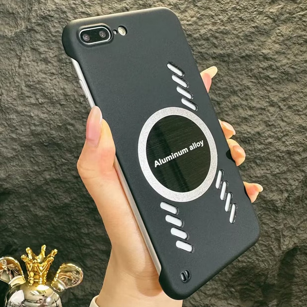 เคสโทรศัพท์มือถือ แบบบางพิเศษ ระบายอากาศได้ดี ระบายความร้อน สําหรับ iPhone 7 8 Plus X XS MAX XR