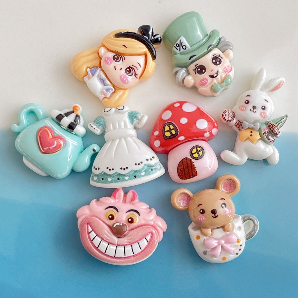 [3 #] ที่คาดผมเรซิ่น รูปการ์ตูนเจ้าหญิงน่ารัก แฮนด์เมด diy อุปกรณ์เสริม สําหรับรองเท้า