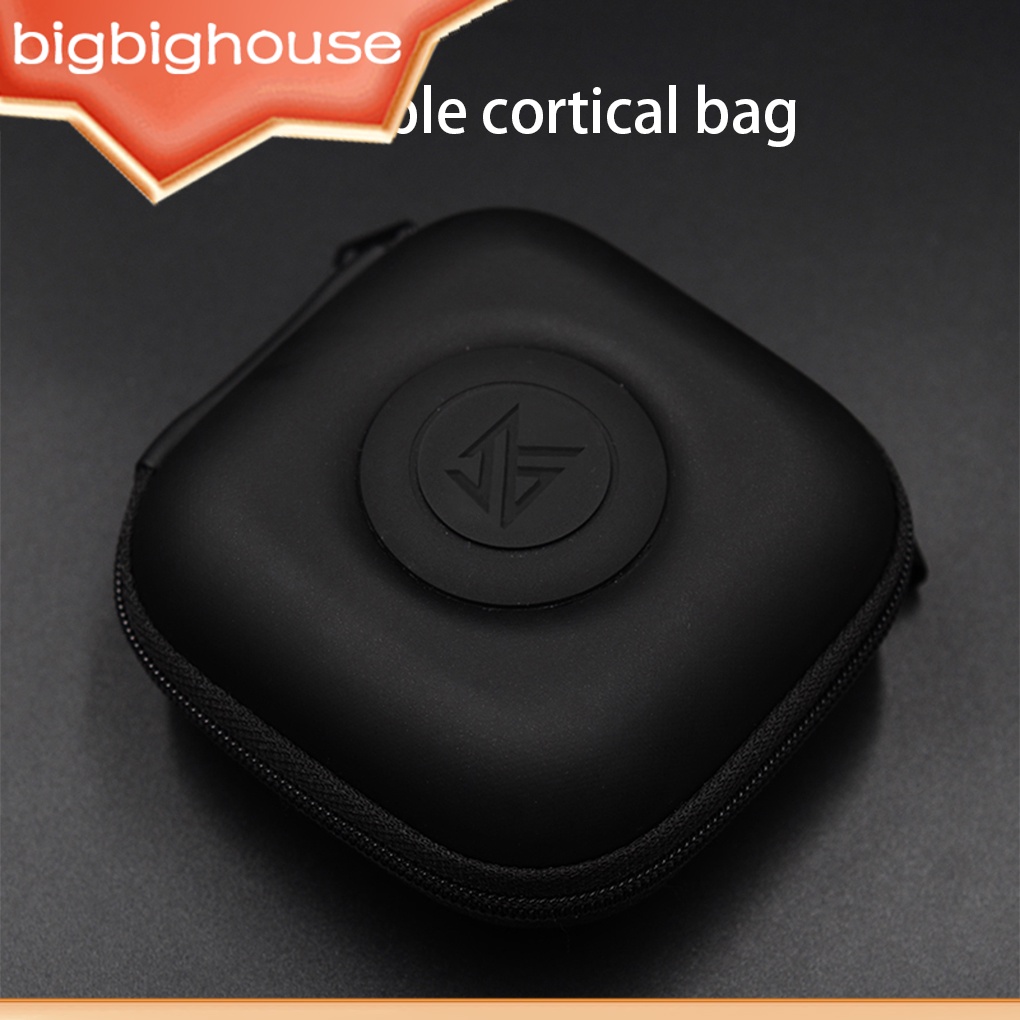 【Biho】กล่องเคส Eva ทรงสี่เหลี่ยม มีซิป ขนาดเล็ก สําหรับใส่หูฟัง 1 2 3 KZ
