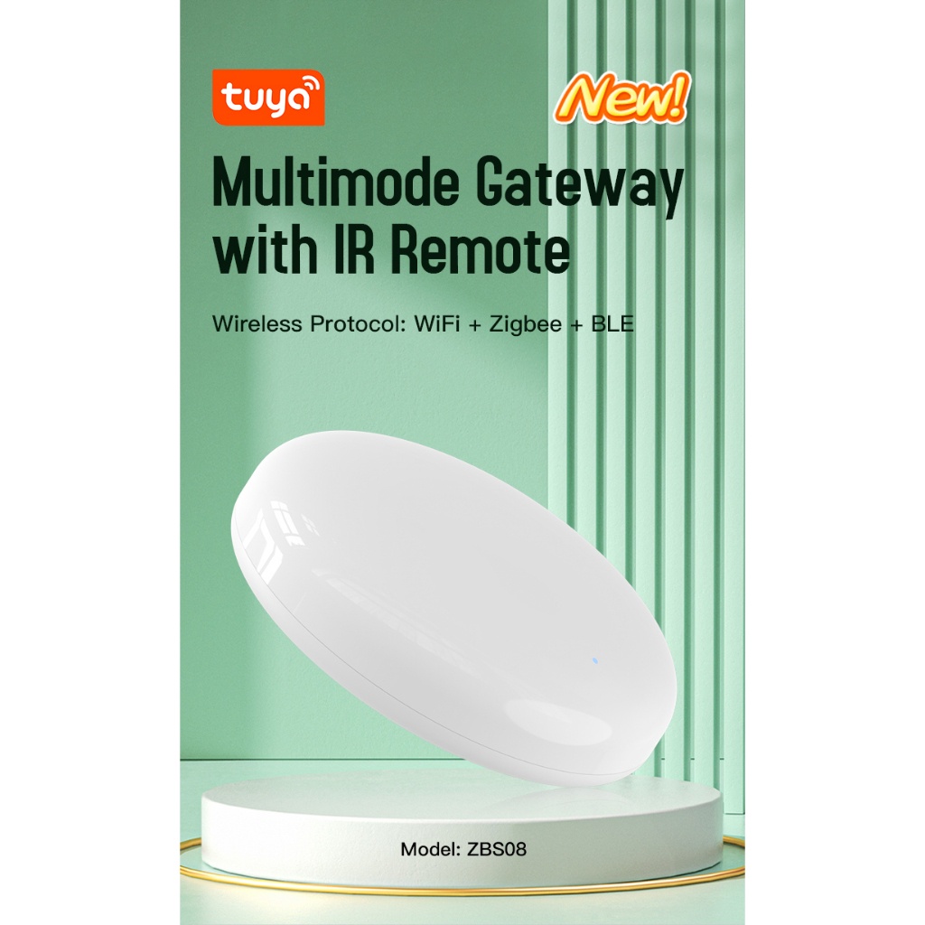 ร้านขายรีโมท Tuya Multi Mode gateway+IR Remote ZBS06 และ ZBS08 zigbee+bluetooth gateway และ IR Remot