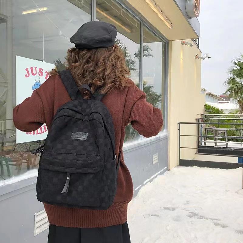 【พร้อมส่ง】miss bag fashion กระเป๋าเป้ สะพายหลัง ก นักเรียนแฟชั่น