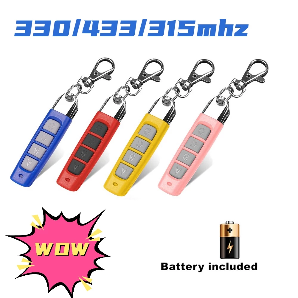 Home Security 330mhz อุปกรณ์ล็อคประตูโรงรถพร้อมรีโมทคอนโทรล 433MHz 315mhz copy Control 2260 AX5326 SMC5326 CHIP