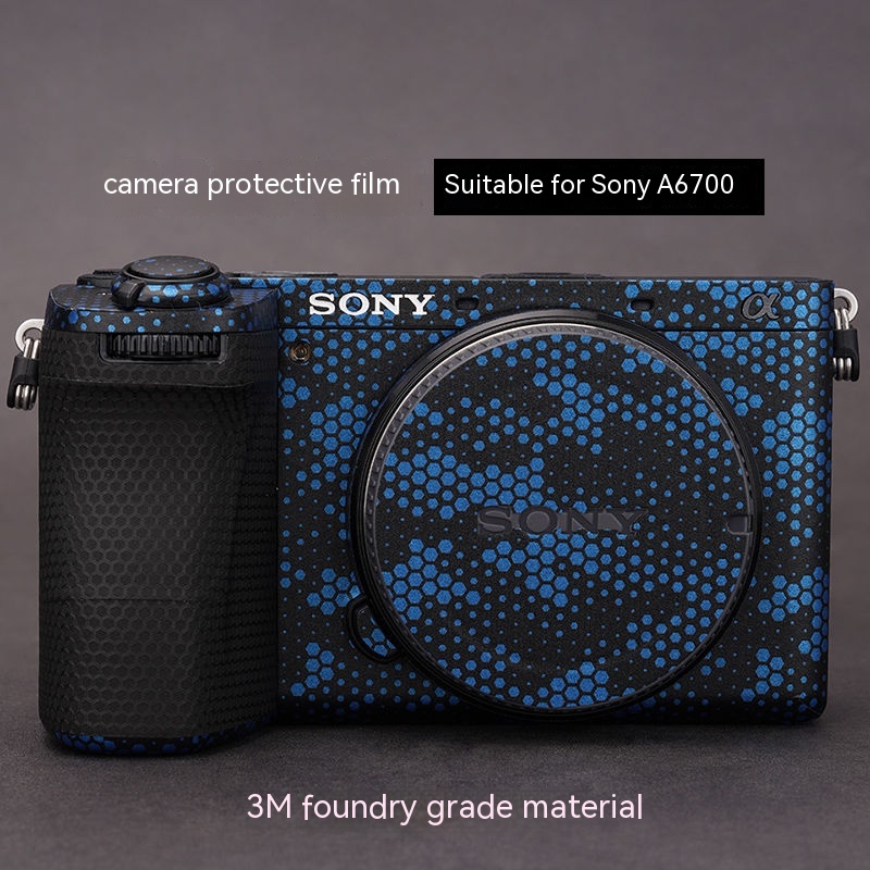 ฟิล์มสติกเกอร์ ป้องกันกล้อง แบบเต็ม สําหรับ SONY a6700 SONY a6700 3M