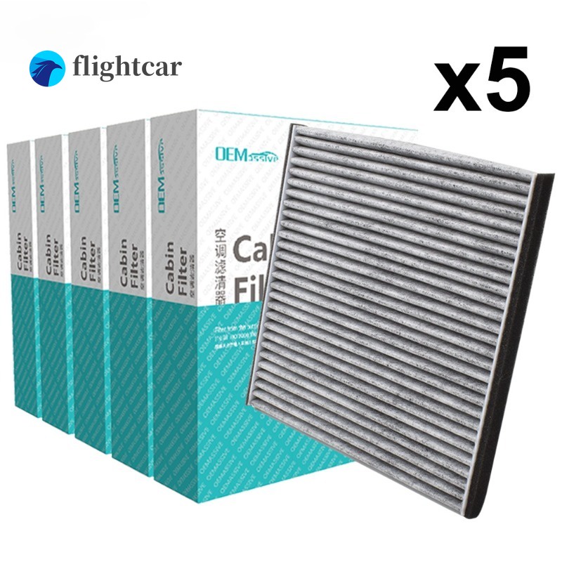 Flightcar ไส้กรองอากาศห้องโดยสาร สําหรับ Toyota Solara Sienna Prius FJ Cruiser Celica Camry Avalon 4