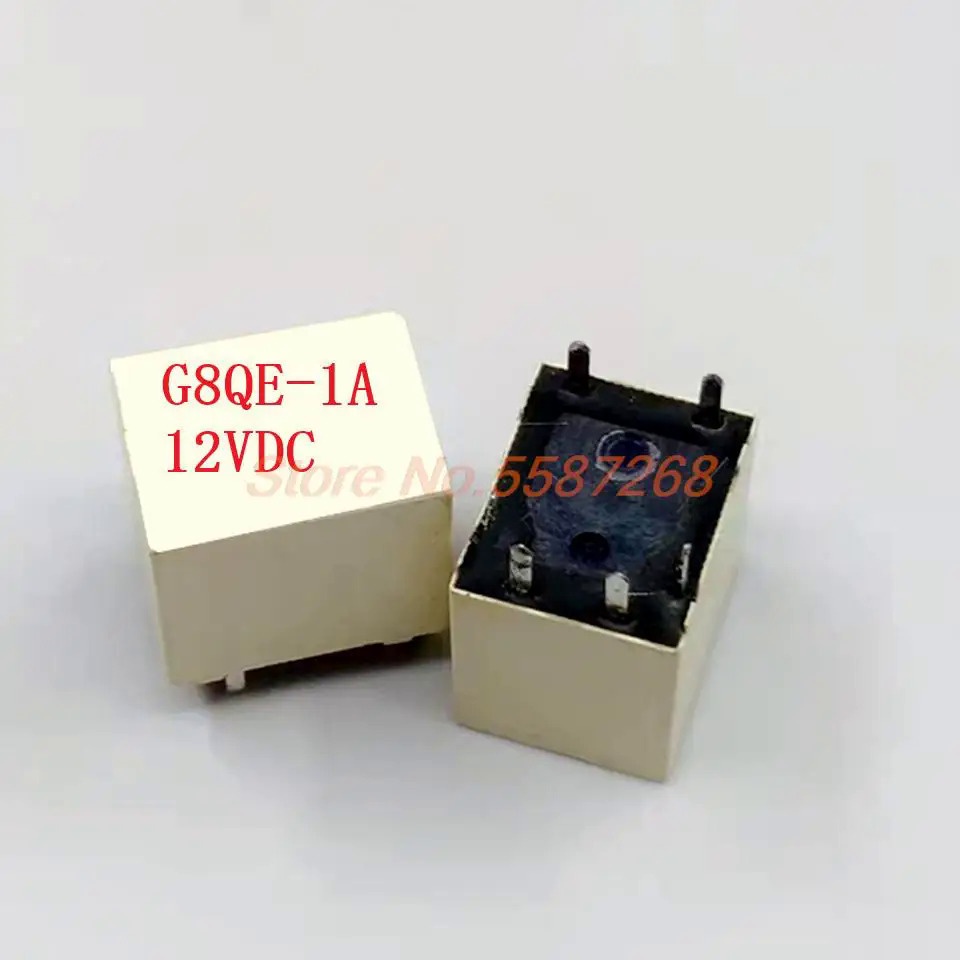สําหรับรีเลย์ OMRON G8QE-1A 12VDC DC12V รถสําหรับซ่อมหน่วยพวงมาลัยไฟฟ้าสําหรับ TOYOTA/CITROEN/PEUGEO
