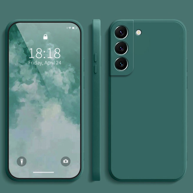 เคส Samsung S21FE S21 S21+ S21Plus S21Ultra S22 S22+ S22Plus S22Ultra เคสซิลิโคนนิ่ม สําหรับ -YT - รูปที่ 2