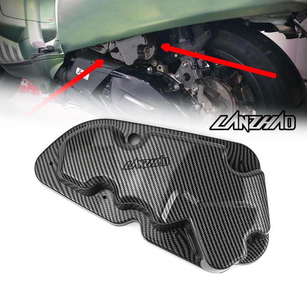 แผ่นกรองอากาศพลาสติกใส สําหรับสกูตเตอร์ Vespa Sprint Primavera 150 iget 3v s125 iget lx125