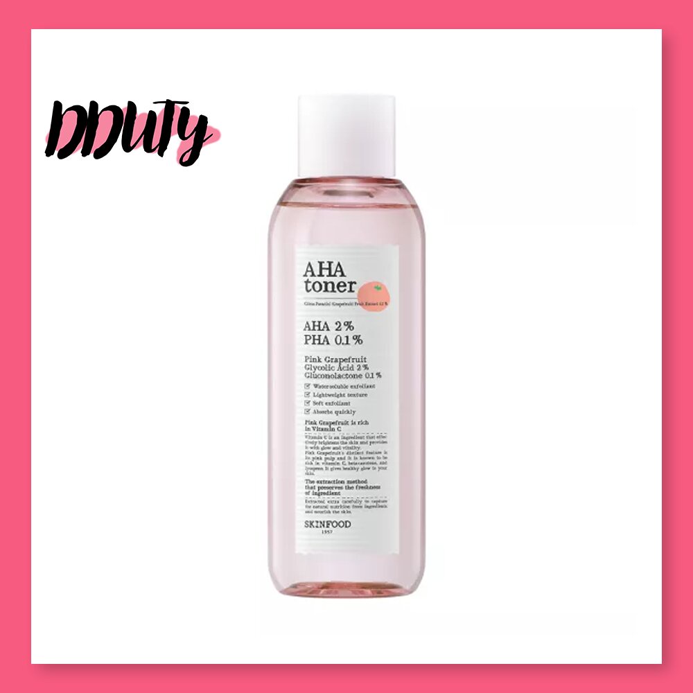 Skinfood Pink Gratefruit AHA Toner 200ml