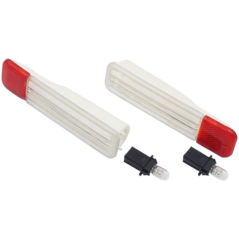 EDB * 2 ชิ้นภายในรถ LED แผงประตู Courtesy Light ไฟเตือนสําหรับ 1500 2500 3500 K1500 15021517 1502151