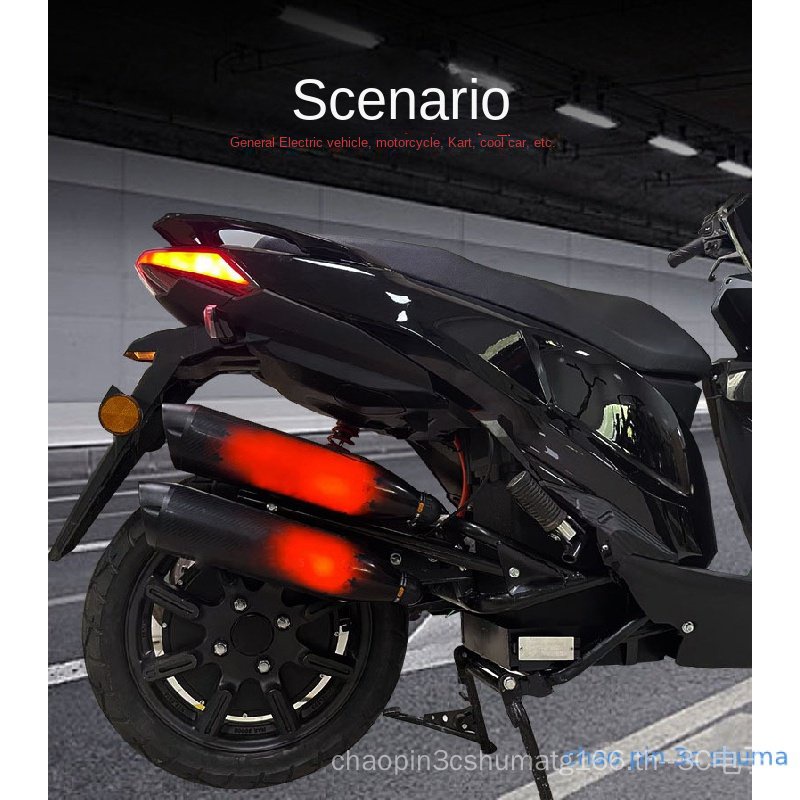 Cpsm Spot Free Shipping Spray Flame Motorcycle Speaker Bluetooth Exhaust Pipe Motorcycle Bluetooth S