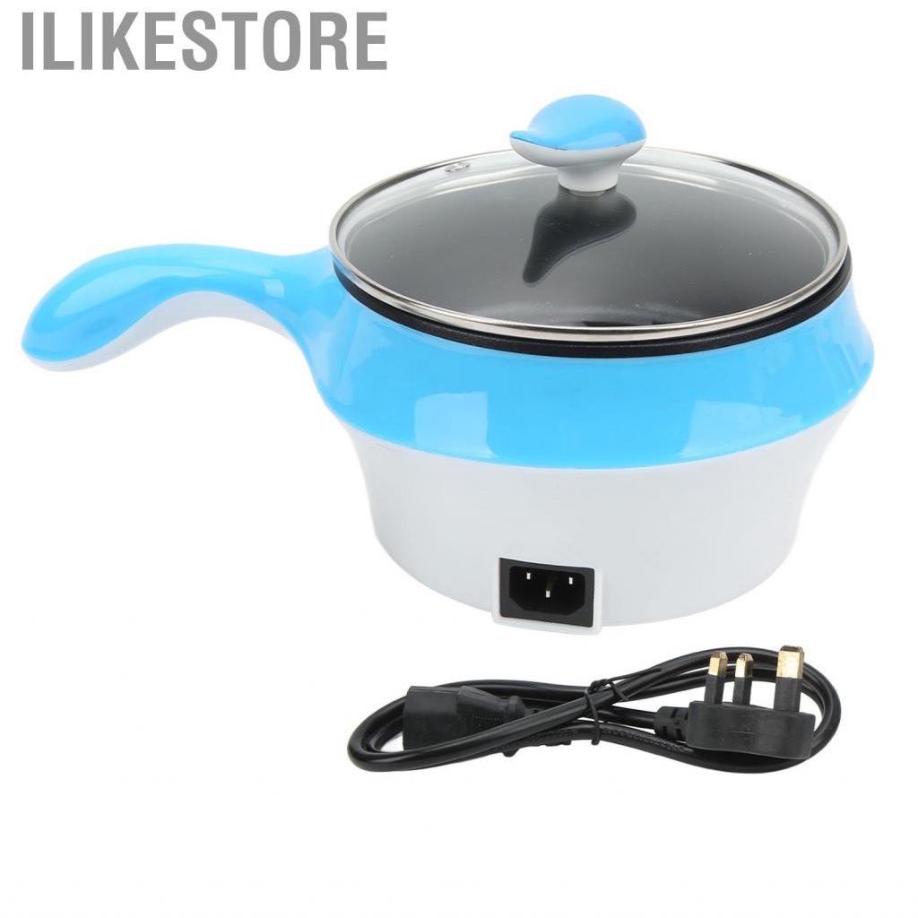 Ilikestore Electric Hot Mini Pot 1.5L Non Stick Cooking Rapid Noodles Cooker