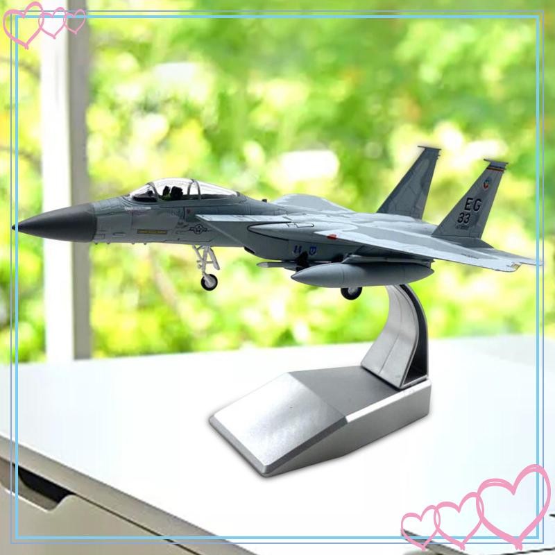 [meteor2] 1/100 Scale US F-15C Fighter Model พร้อมขาตั้งมัลติฟังก์ชั่นที่สมจริง