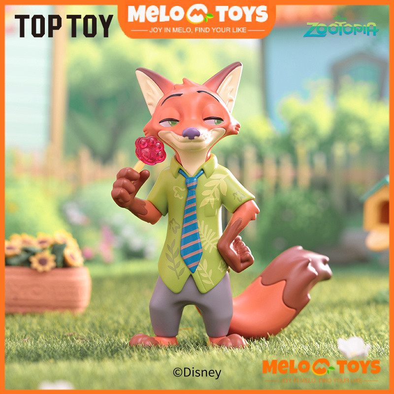 ของแท้ TOPTOY Zootopia Blind Box Set Doll  Figure Cute การตกแต่ง ตุ๊กตา ของขวัญ