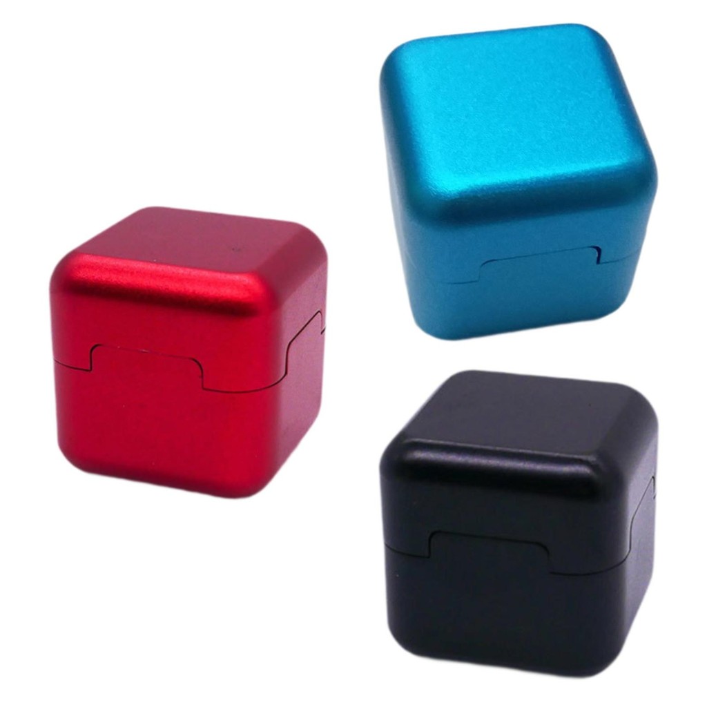 [gedonna] Pool Cue Chalk Holder Storage Box Carrying Snooker Tool Accessory Aluminium Alloy Billigar