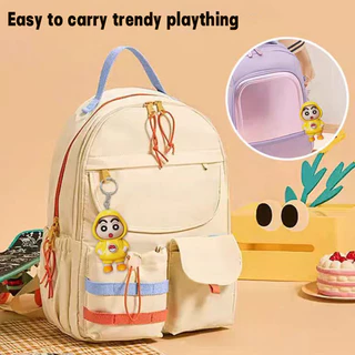 GeeToy ของเล่นเปลี่ยนสีหน้าในสไตล์ครายย ครอบครัว 3 แบบ ตัวการ์ตูนลูกบาศก์น่ารัก พวงกุญแจ ของเล่นสร้างสรรค์คลายเครียด สำหรับเด็ก