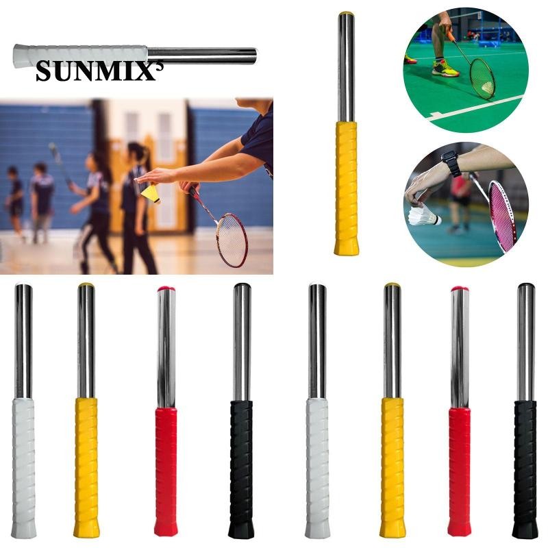 [ ไม้แบดมินตันแกว่งเครื่องมือเสริมคู่มือการฝึกซ้อมเสียงข้อเสนอแนะน้ําหนักเบาแบดมินตันแกว่ง