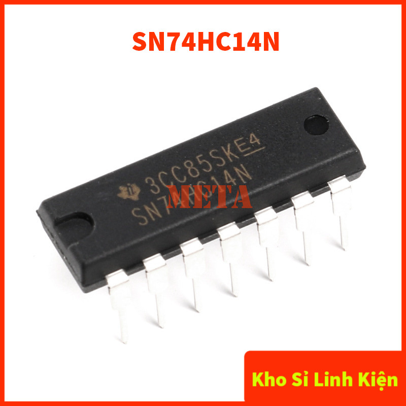 SN74HC14N Dip 14 Pin - SN74HC14 74HC14 HC14 7414