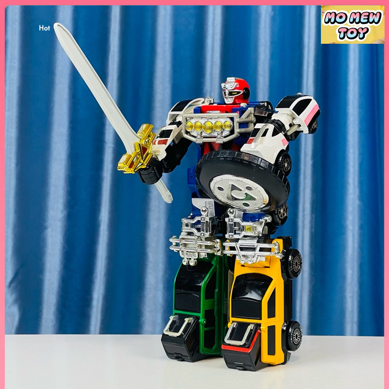 DX RV Robo ของครบ!! หุ่นยนต์ คาร์เรนเจอร์ ของเล่น จากซีรี่ย์ ขบวนการรถซิ่ง คาร์เรนเจอร์