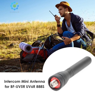 เสาอากาศวิทยุสื่อสาร แบบนิ่ม SMA-F ตัวเมีย สําหรับ Baofeng UV-5R UV-6R BF-888S ~ [Hidduck.th]