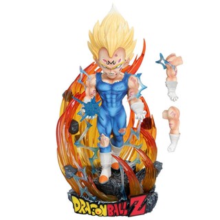 โมเดลฟิกเกอร์ Dragon Ball GK Warrior Sixth Bomb Demon Scene Vegeta ขนาด 22 ซม. สําหรับตกแต่ง