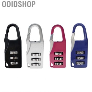 Ooidshop Padlock 3 Digit Pad Combination Lock Mini Zinc Alloy Tool for Suitcase Drawer Toolbox