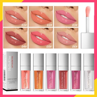 Hellokiss Water Lip Oil ลิปโค้ท อวบอิ่ม สําหรับลิปสติก ลิปกลอส Bb ทรีทเม้นท์ ลิปพลัมเปอร์ เซรั่ม แต่งหน้า