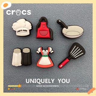 Crocs jibbitz ตัวติดรองเท้า Crocs ลายดอกไม้น่ารัก สไตล์เกาหลี