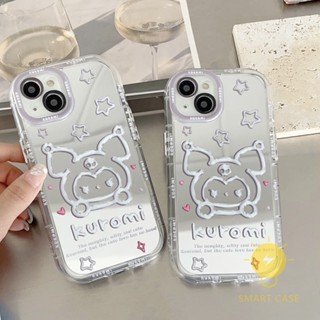 For เคสไอโฟน 14 Pro Max [Cute Cartoon Mirror] เคส Phone Case For iPhone 14 Pro Max Plus 13 12 11 For เคสไอโฟน11 Ins Korean Style Retro Classic Couple Shockproof Protective TPU Cover Shell