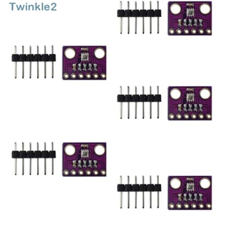 Twinkle โมดูลเซนเซอร์แรงดันบรรยากาศ ความแม่นยําสูง 2.54 มม. Pin GY-BMP280-3.3 300-1100hPa 5 ชิ้น