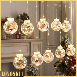 [Lovoski1] โคมไฟ LED 10 ชิ้น สําหรับตกแต่งห้อง คริสต์มาส ปีใหม่