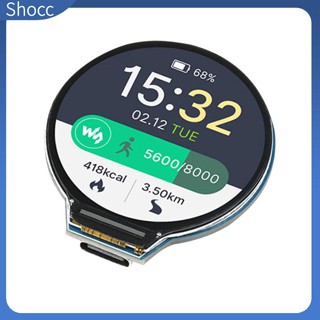 Shocc บอร์ดไมโครคอนโทรลเลอร์ RP2040 พร้อมหน้าจอ LCD 1.28 นิ้ว 240x240 พิกเซล 65K หลากสี